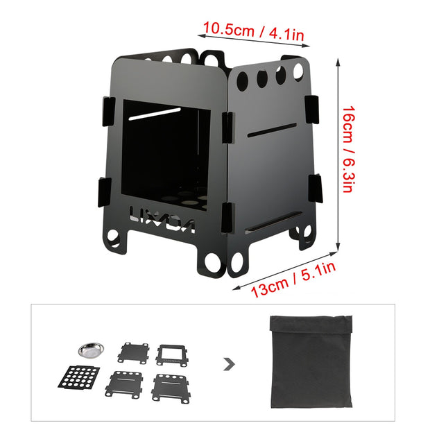 Outdoor Folding Wood Stove