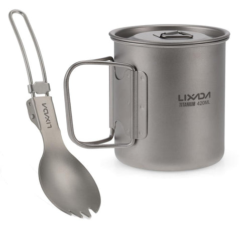 Ultralight Titanium Camping Cup