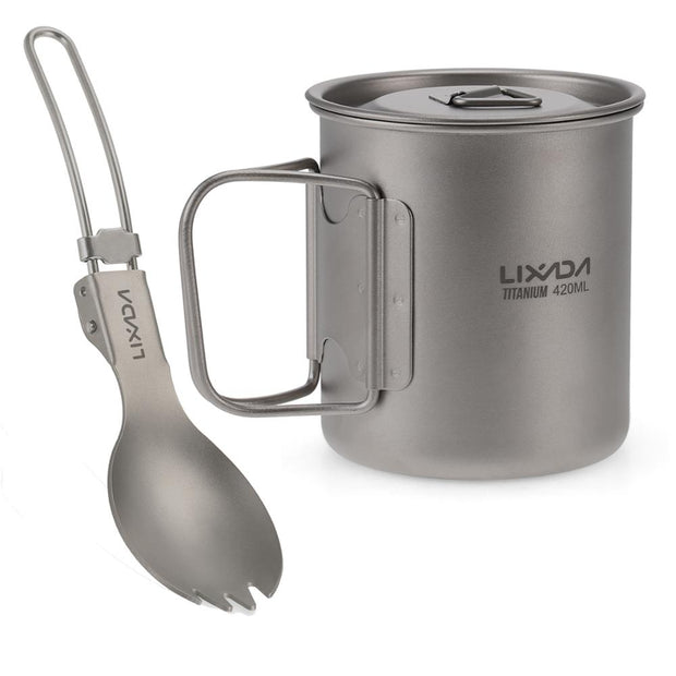 Ultralight Titanium Camping Cup