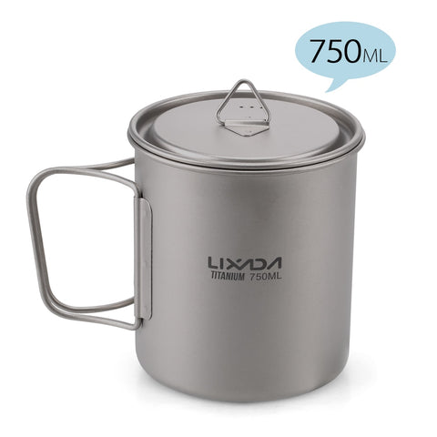 Ultralight Titanium Camping Cup
