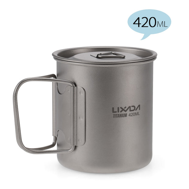 Ultralight Titanium Camping Cup
