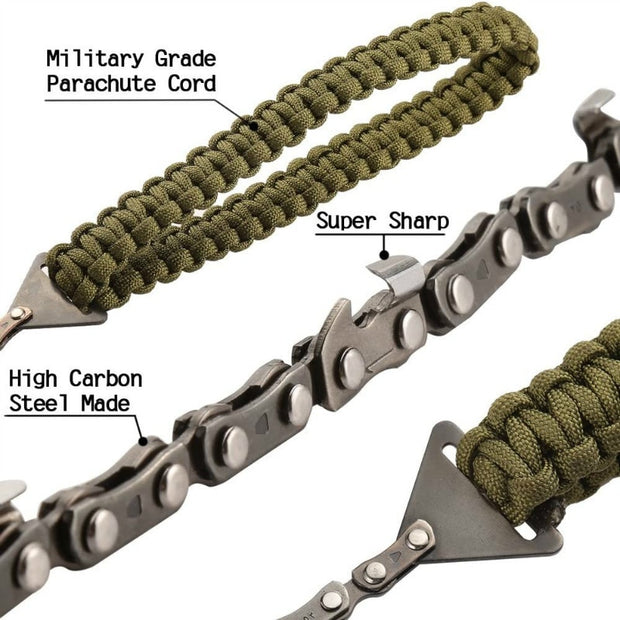 Hand Braided Rope Chain